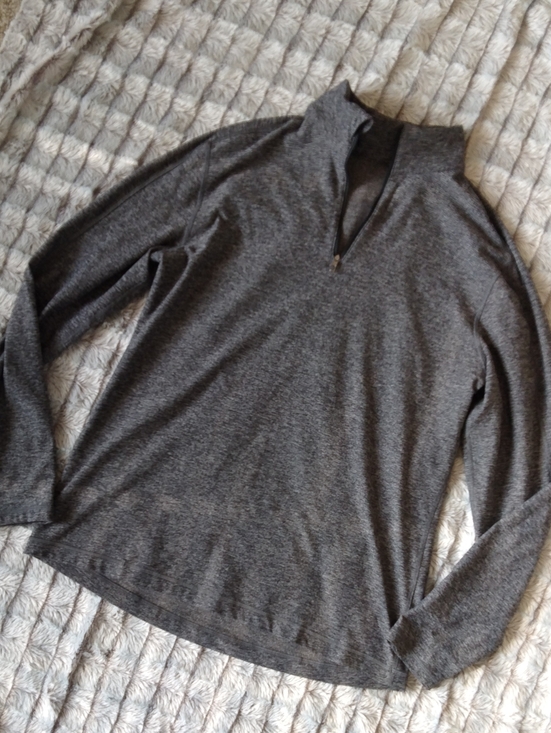 lululemon athletica Other - lululemon athletica Men's Dark Gray Half-Zip Sweater